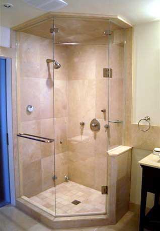 custom glass shower doors. Neo Shower with Moving Transom